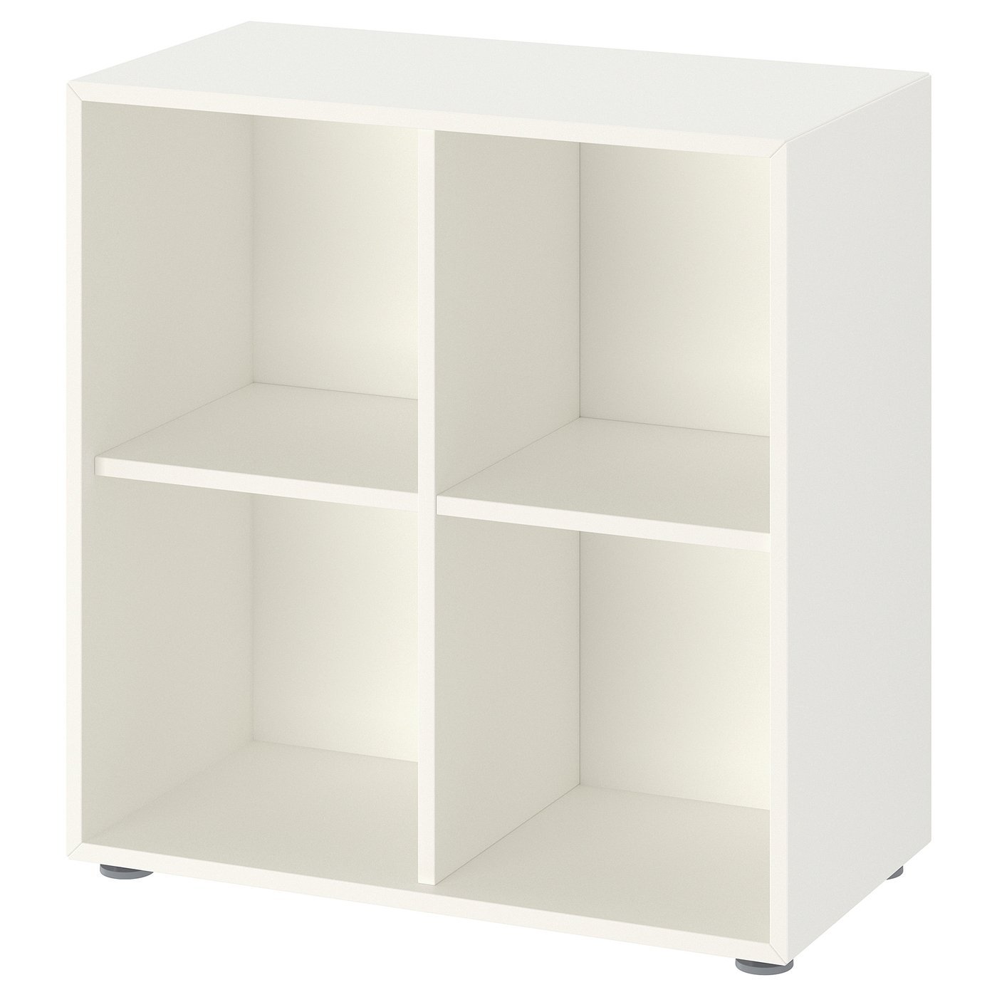 Footnest, Cabinet combination with feet, white, 70x35x72 cm