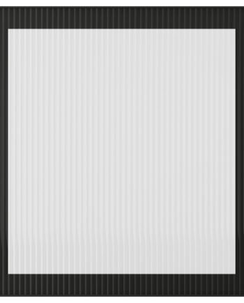 Reeddoor, Glass door, anthracite/reeded glass, 60x64 cm