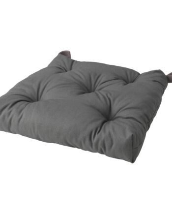 Fog, Chair cushion, grey, 40/35x38x7 cm